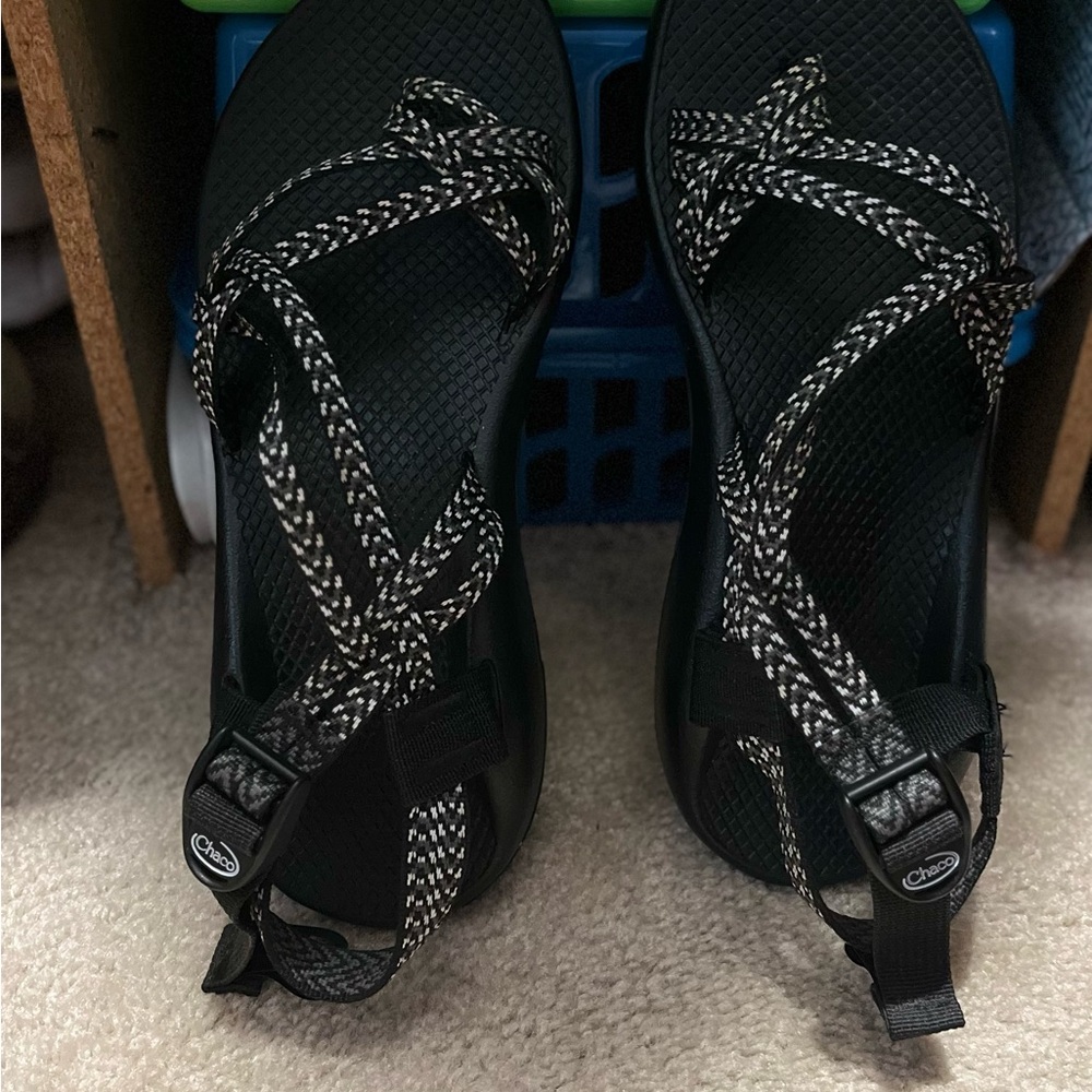 Chaco Boost Black Sandals 10W